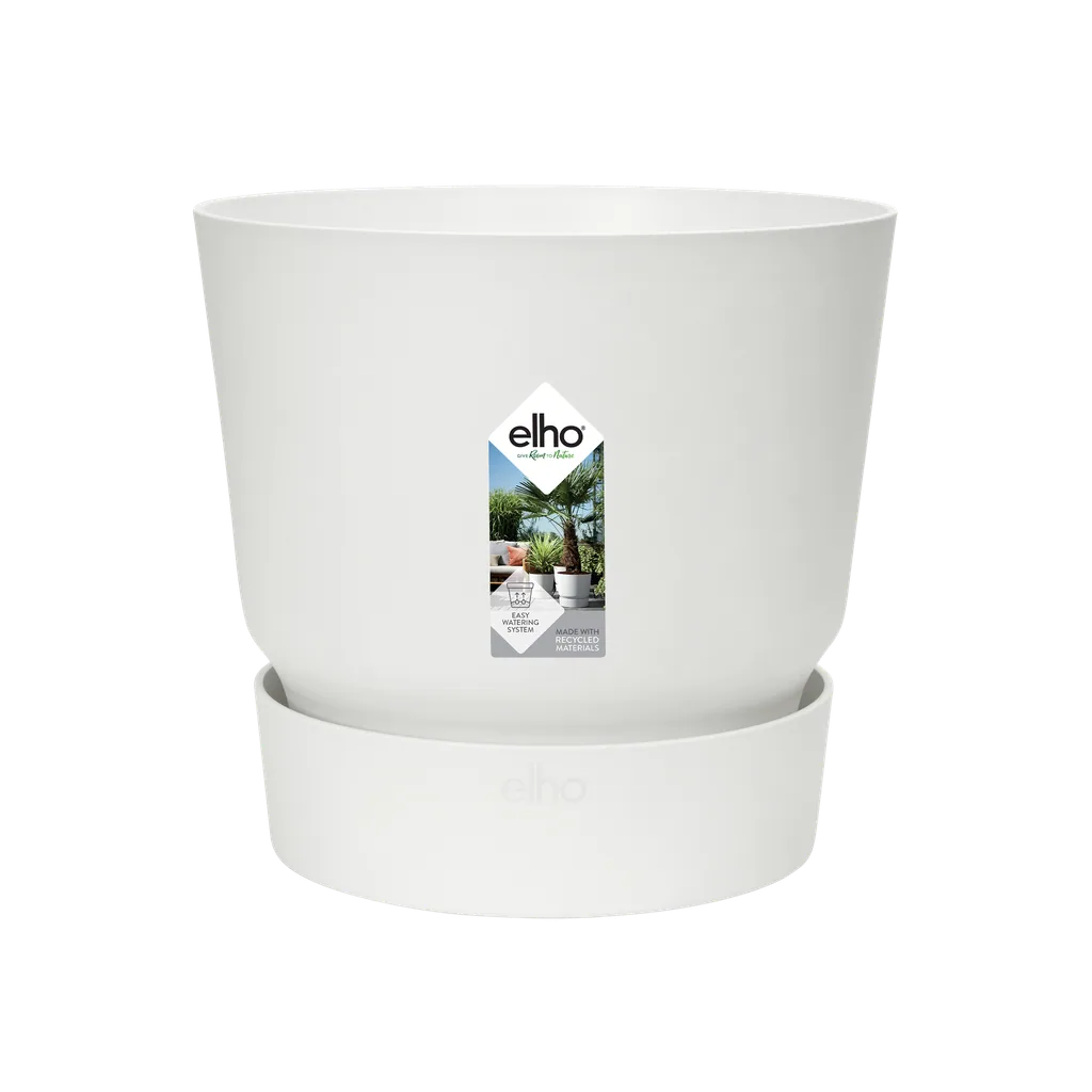 Topf elho Greenville Round Weiß - D18 x H17