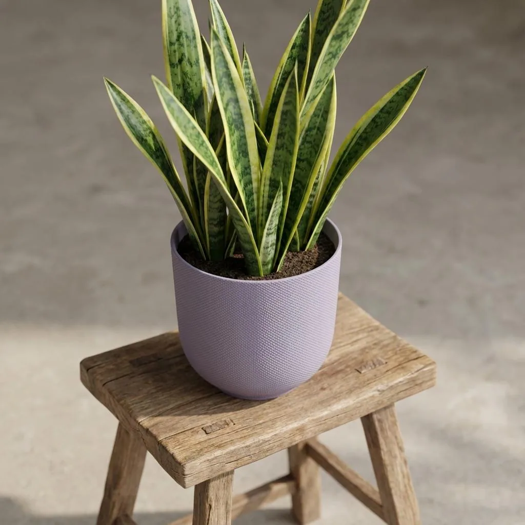 Topf Elho Jazz Rund Lavendel Flieder - D23cm - H21cm - D14