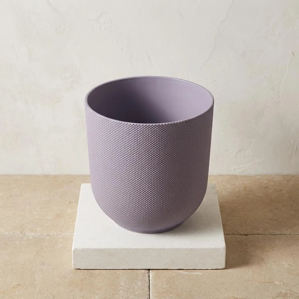 Topf Elho Jazz Rund Lavendel Flieder - D23cm - H21cm - D14