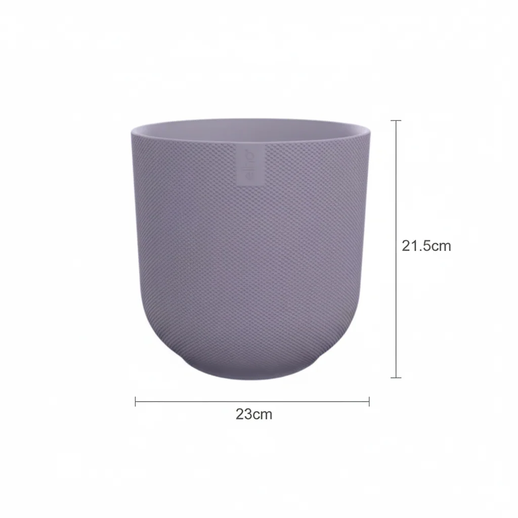 Topf Elho Jazz Round Lavendel Flieder - D23cm - H21cm - D23