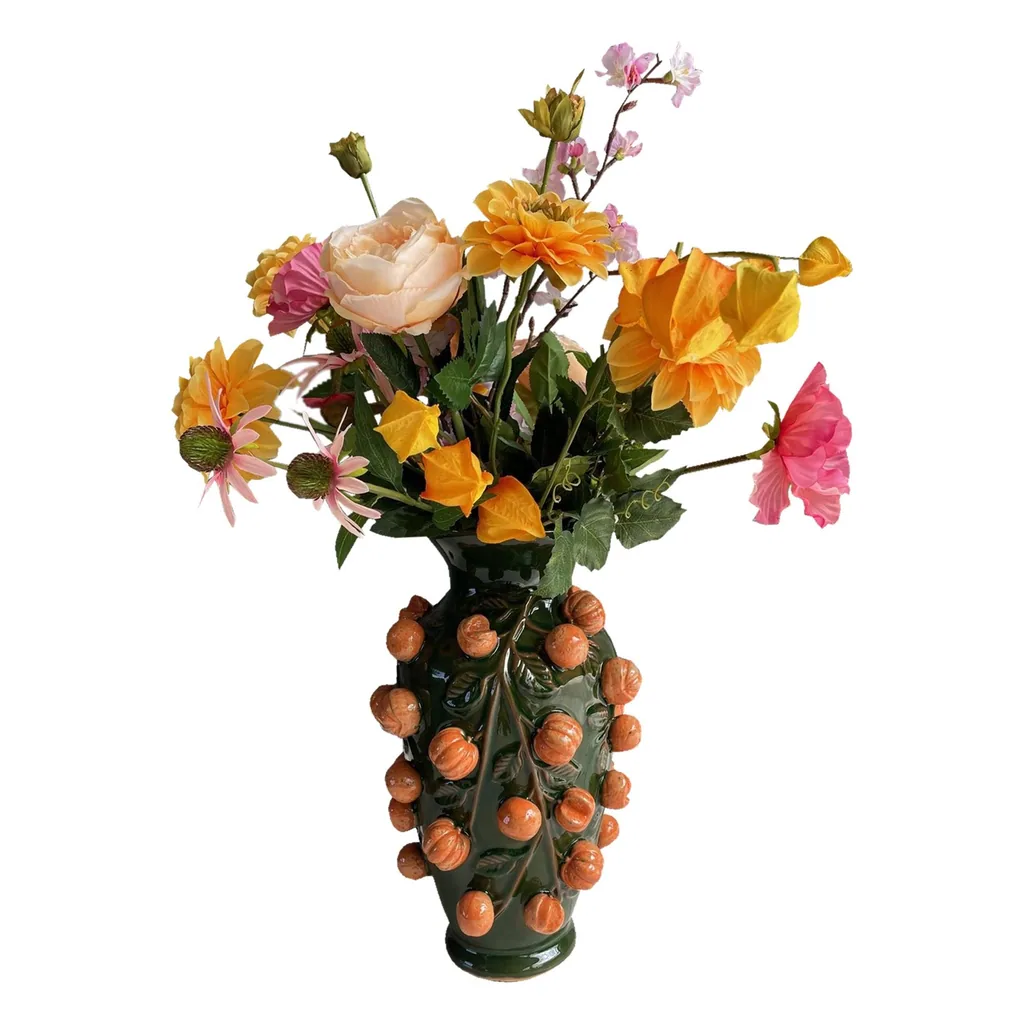 Kunstblumen - Strauß L - Orange Summer - 80cm