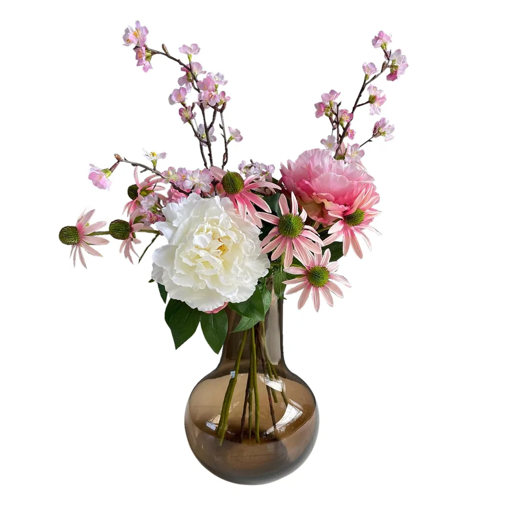Kunstblumen - Strauß L - Pink Summer - 80cm