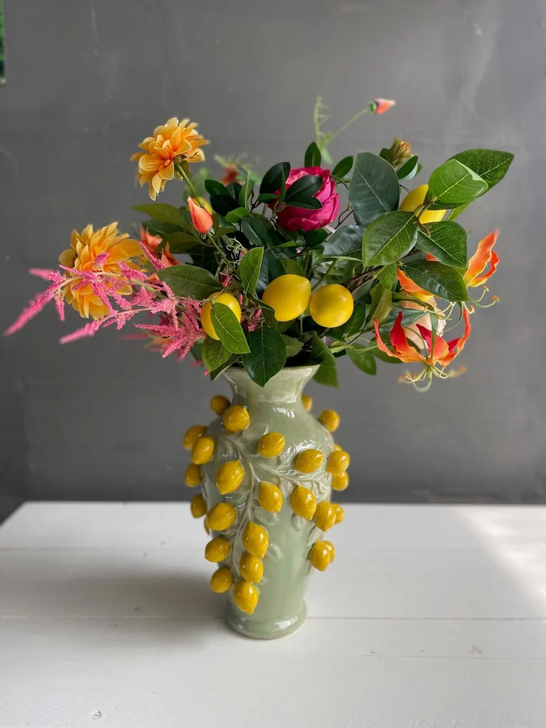Kunstblumen - Strauß L - Happy Vibes - 80cm