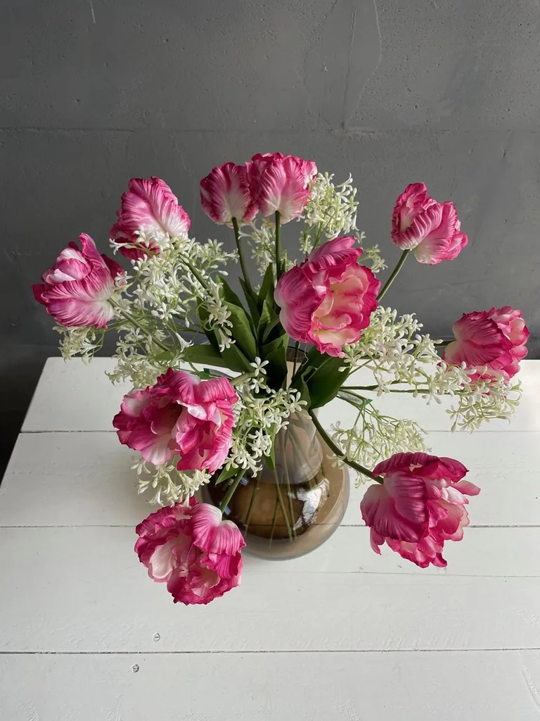 Kunstblumen - Strauß L - Romantic Glam - 80cm