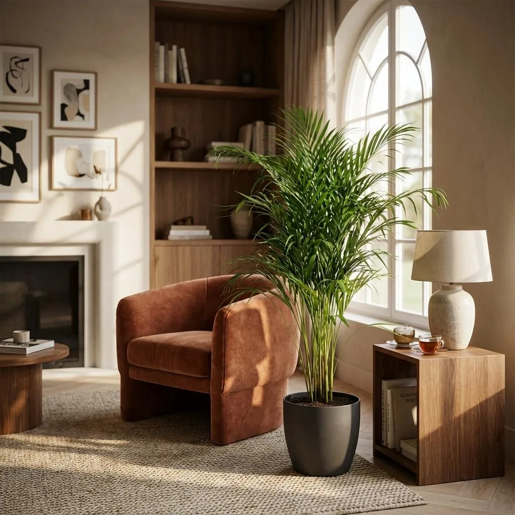 Goldfruchtpalme (Areca) – pflegeleichte Zimmerpflanze, Höhe ca. 100 cm