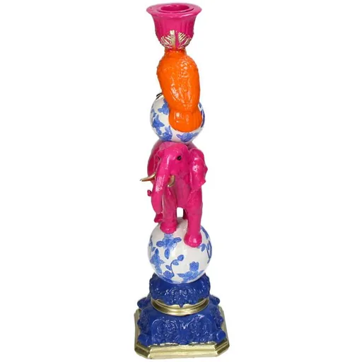 Kerzenhalter - Rosa Elefant Höhe ca. 30 cm