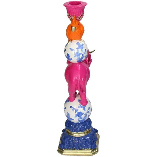 Kerzenhalter - Rosa Elefant Höhe ca. 30 cm