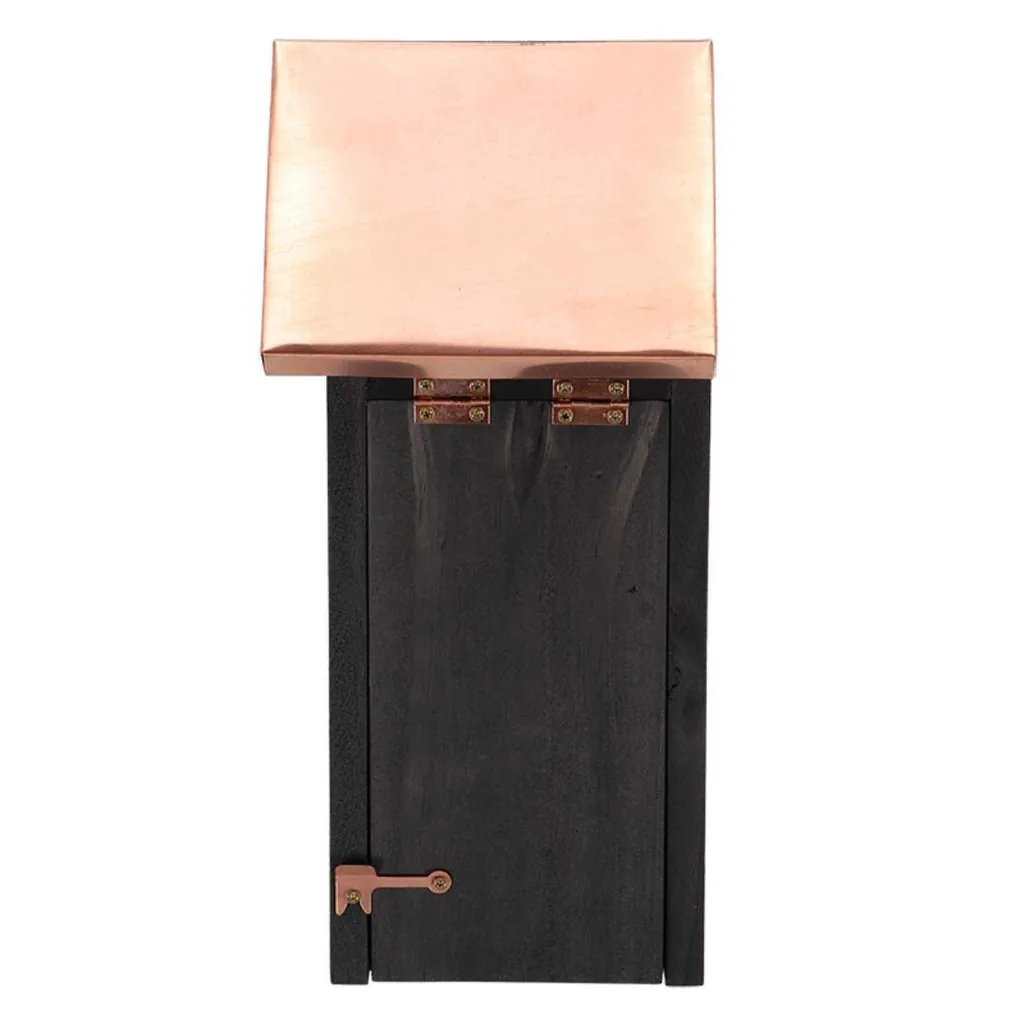Vogelhaus Kohlmeise - Nistkasten - Schwarz Kupfer