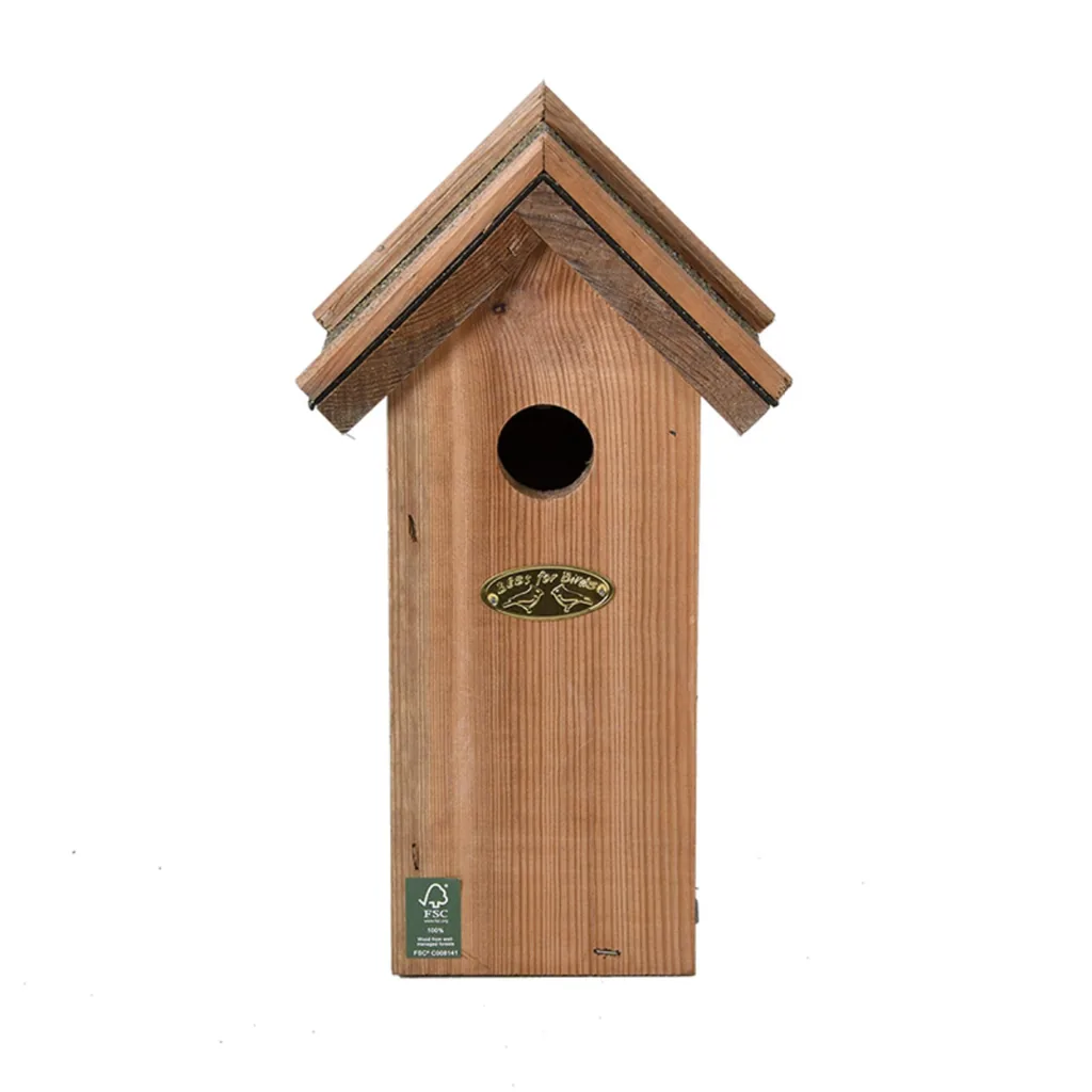 Vogelhaus Blaumeise - Nistkasten - Bitumendach
