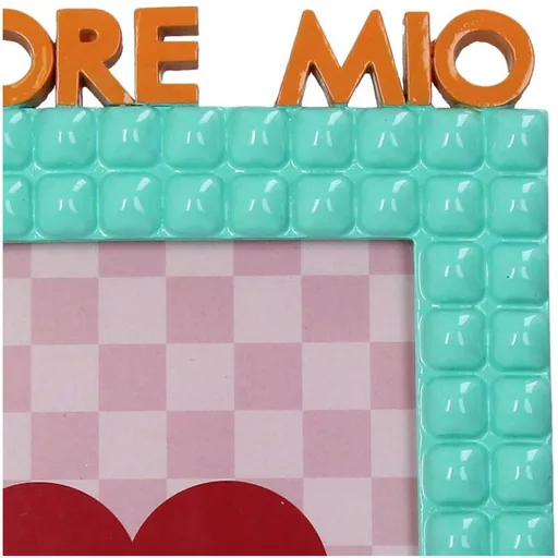 Fotorahmen Amore Mio Polyresin Türkis 13x18cm