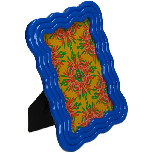 Fotorahmen Gebogen Polyresin - Blau