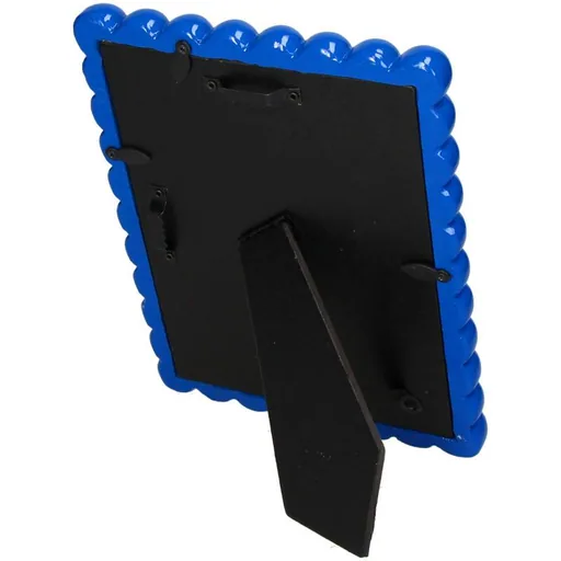 Bilderrahmen Perlen Polyresin - Blau