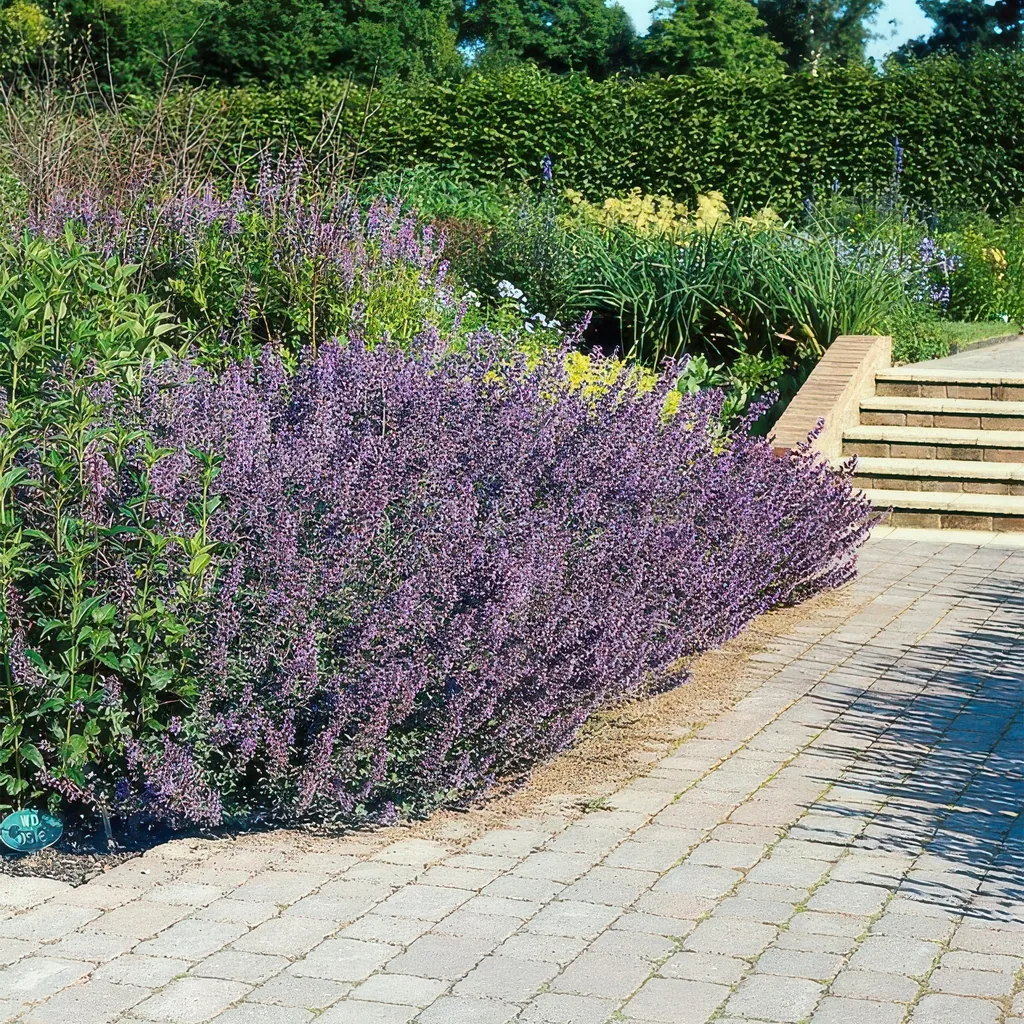 Katzenminze 'Six Hills Giant' 48er-Set (Nepeta) – winterharte Staude, Topf-Ø 9 cm, Höhe ca. 25 cm