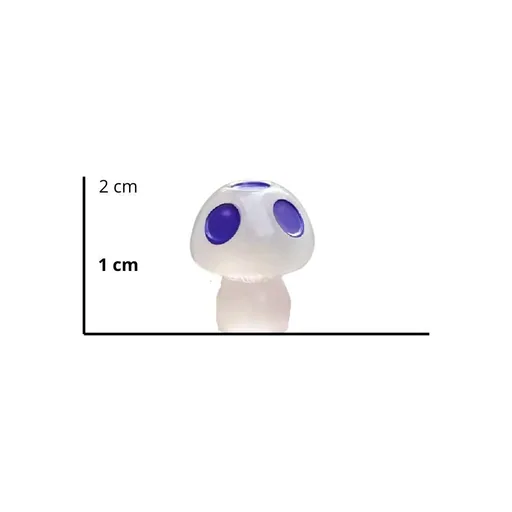 Glow in the dark - Pilze - Multi - Höhe ca. 2 cm - 8 Stück