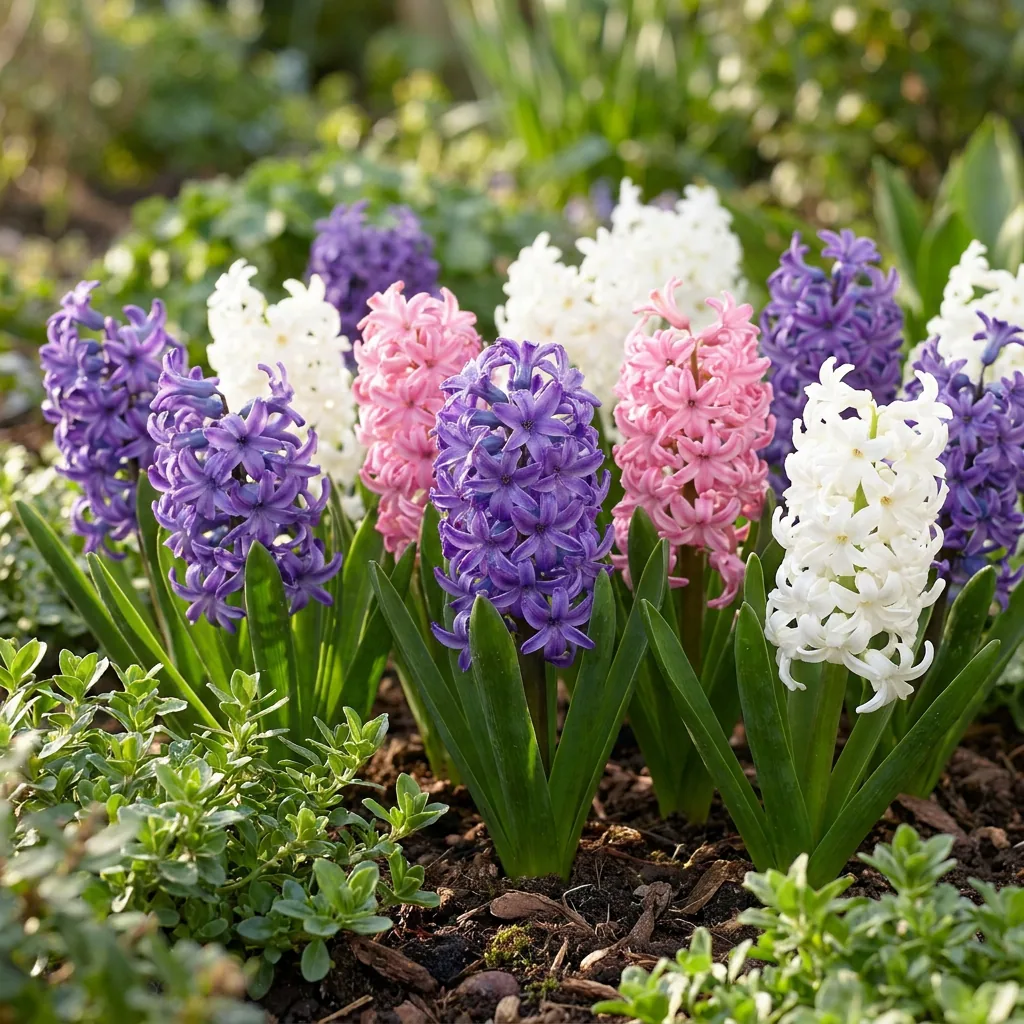 Hyazinthe 'Pastel' (Hyacinthus orientalis) – Blumenzwiebeln, 10 Zwiebeln