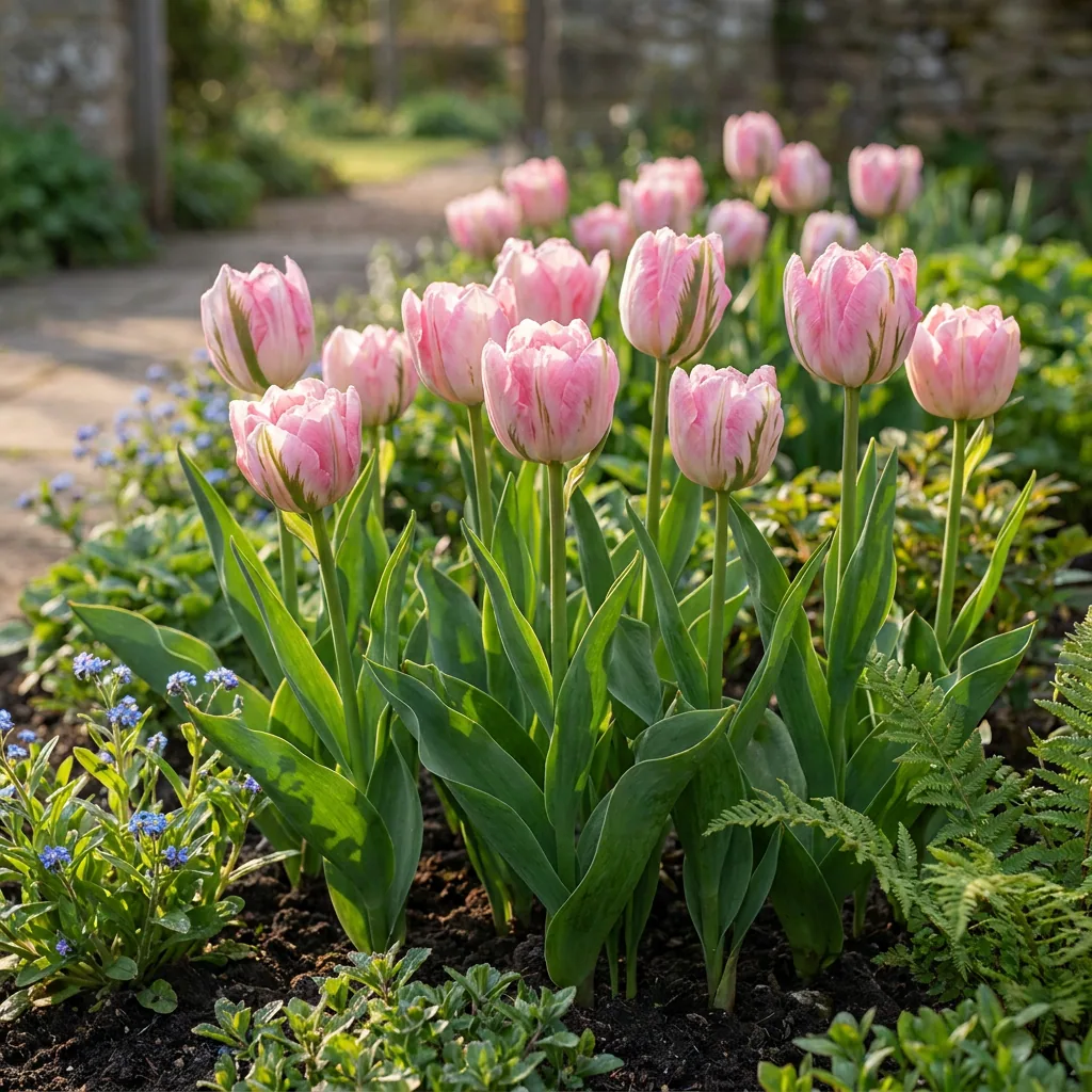 Tulpe 'Double Pink' (Tulipa) – Blumenzwiebeln, 12 Zwiebeln