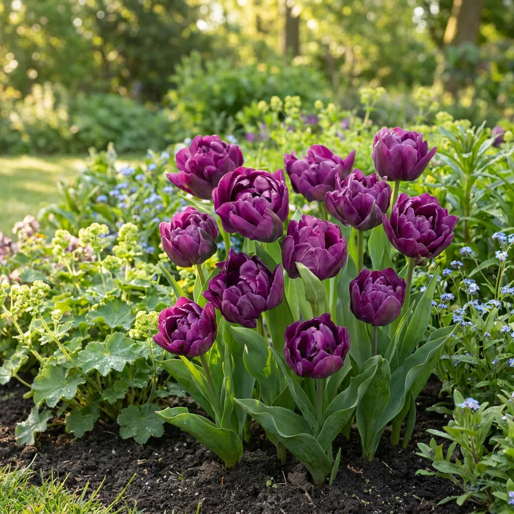 Tulpe 'Double Lilac' (Tulipa) – Blumenzwiebeln, 12 Zwiebeln