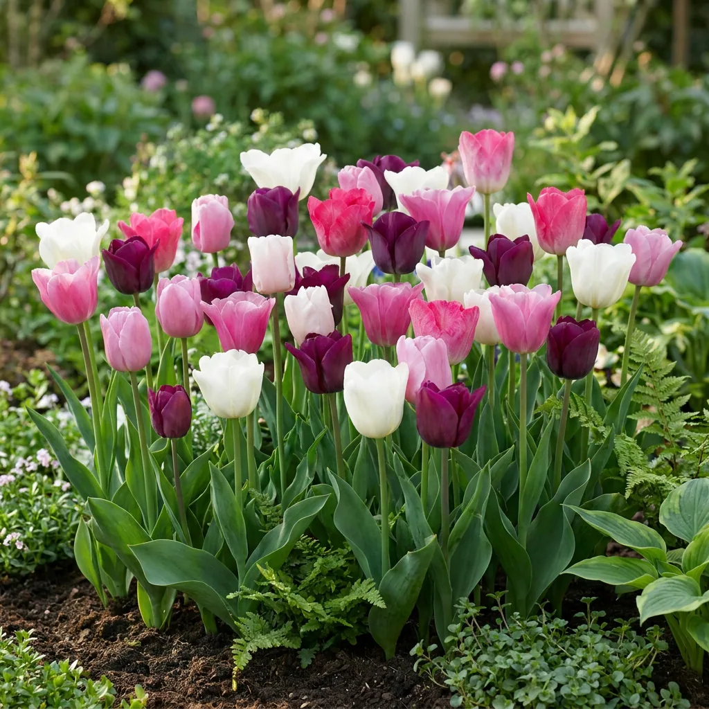 Tulpe 'Pastel' (Tulipa) – Blumenzwiebeln, 12 Zwiebeln