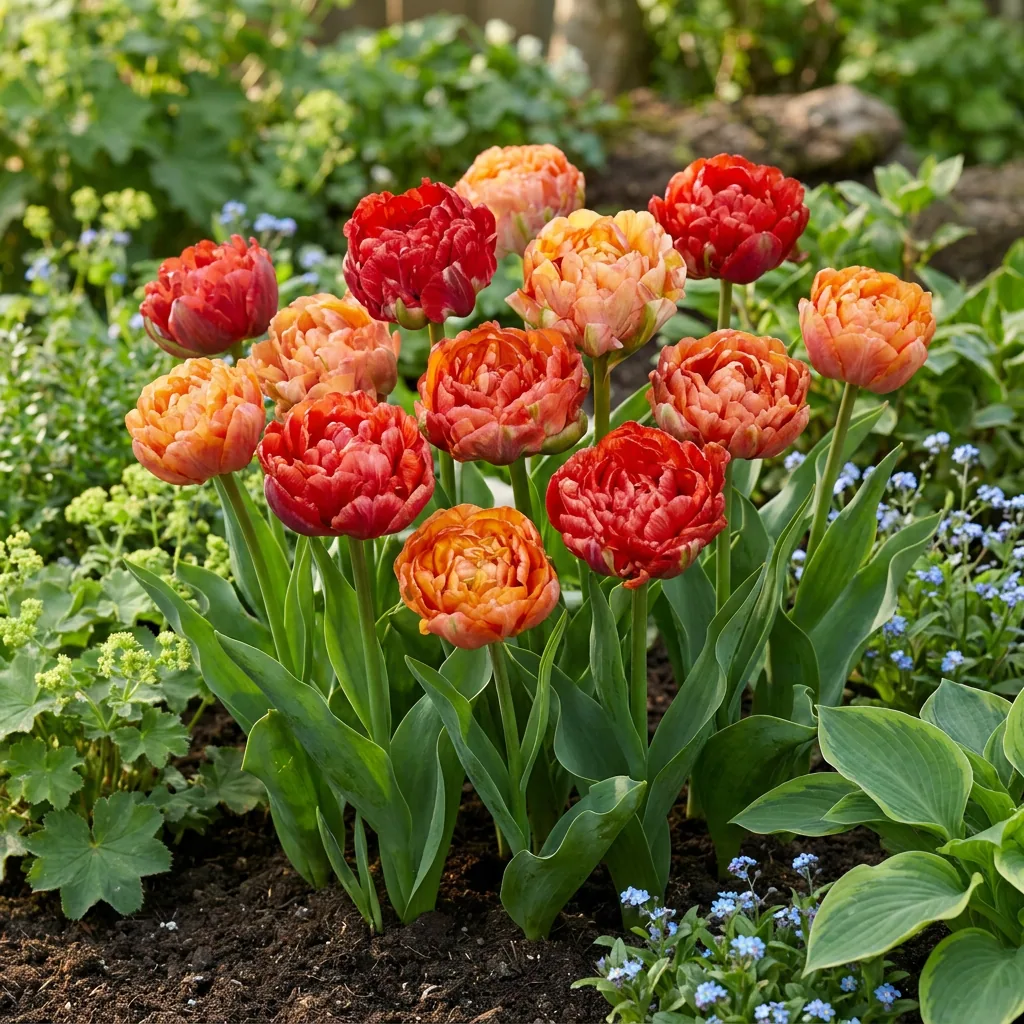 Tulpe 'Gudoshnik Double' (Tulipa) – Blumenzwiebeln, 12 Zwiebeln