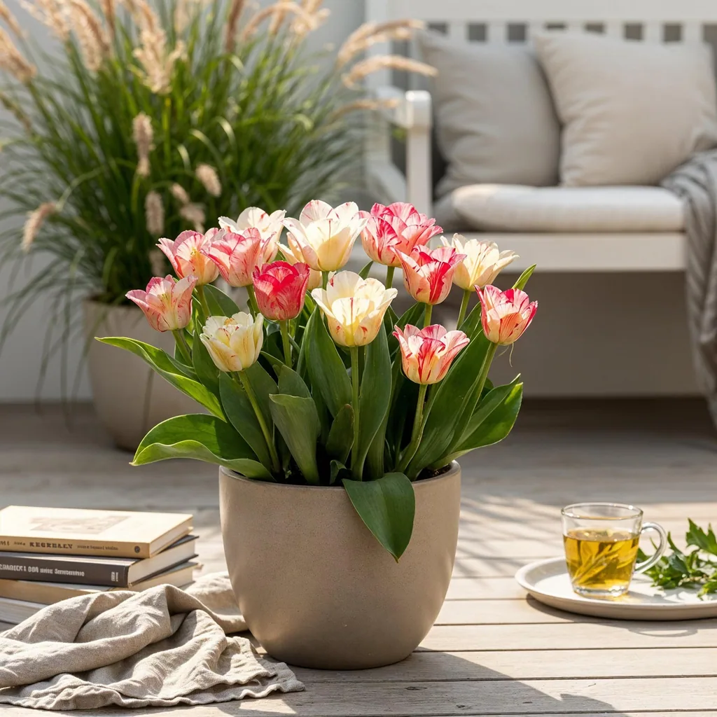 Tulpe 'Hemisphere' (Tulipa) – Blumenzwiebeln, 12 Zwiebeln