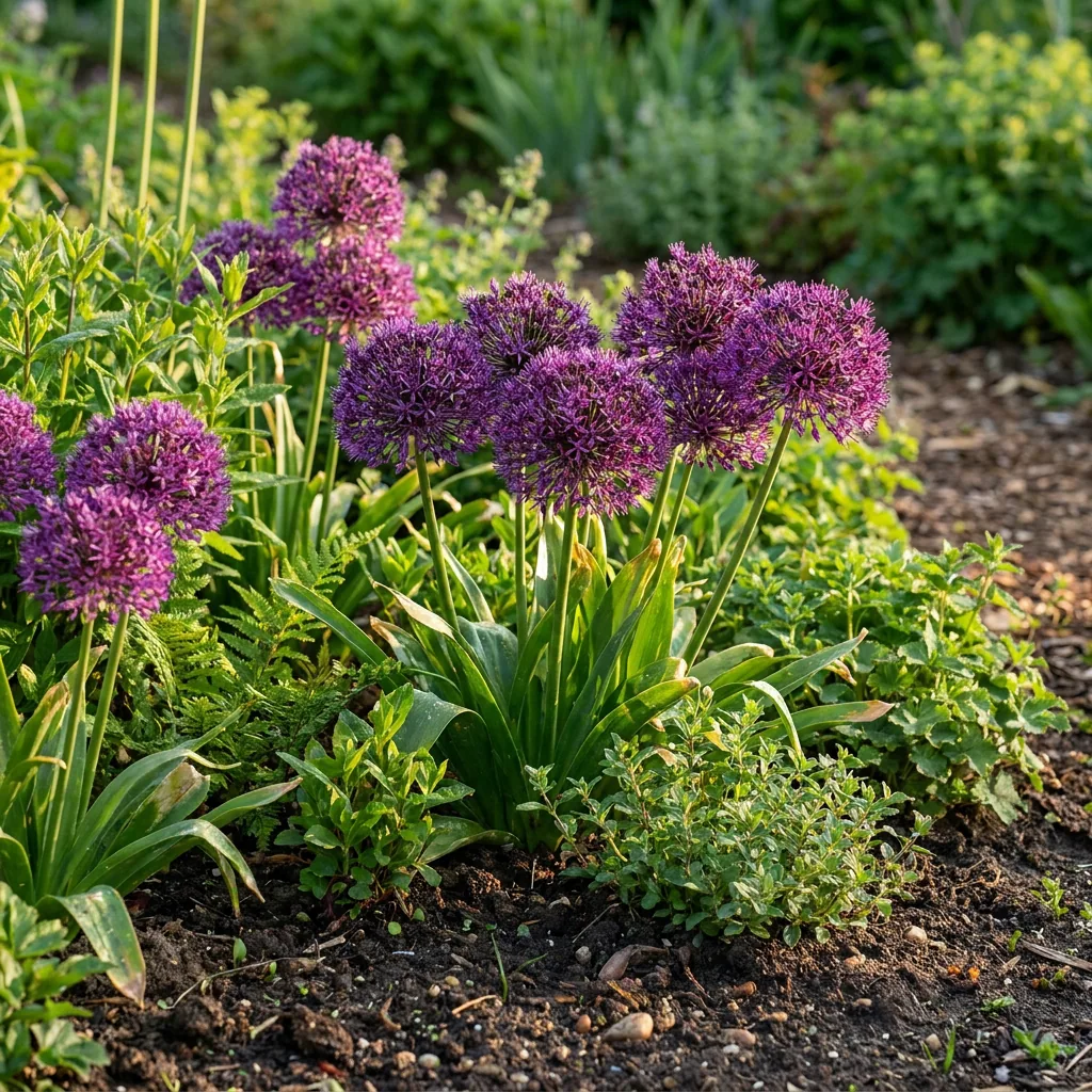 Zierlauch 'Miami' (Allium giganteum) – Zierlauch-Zwiebeln, 15 Zwiebeln