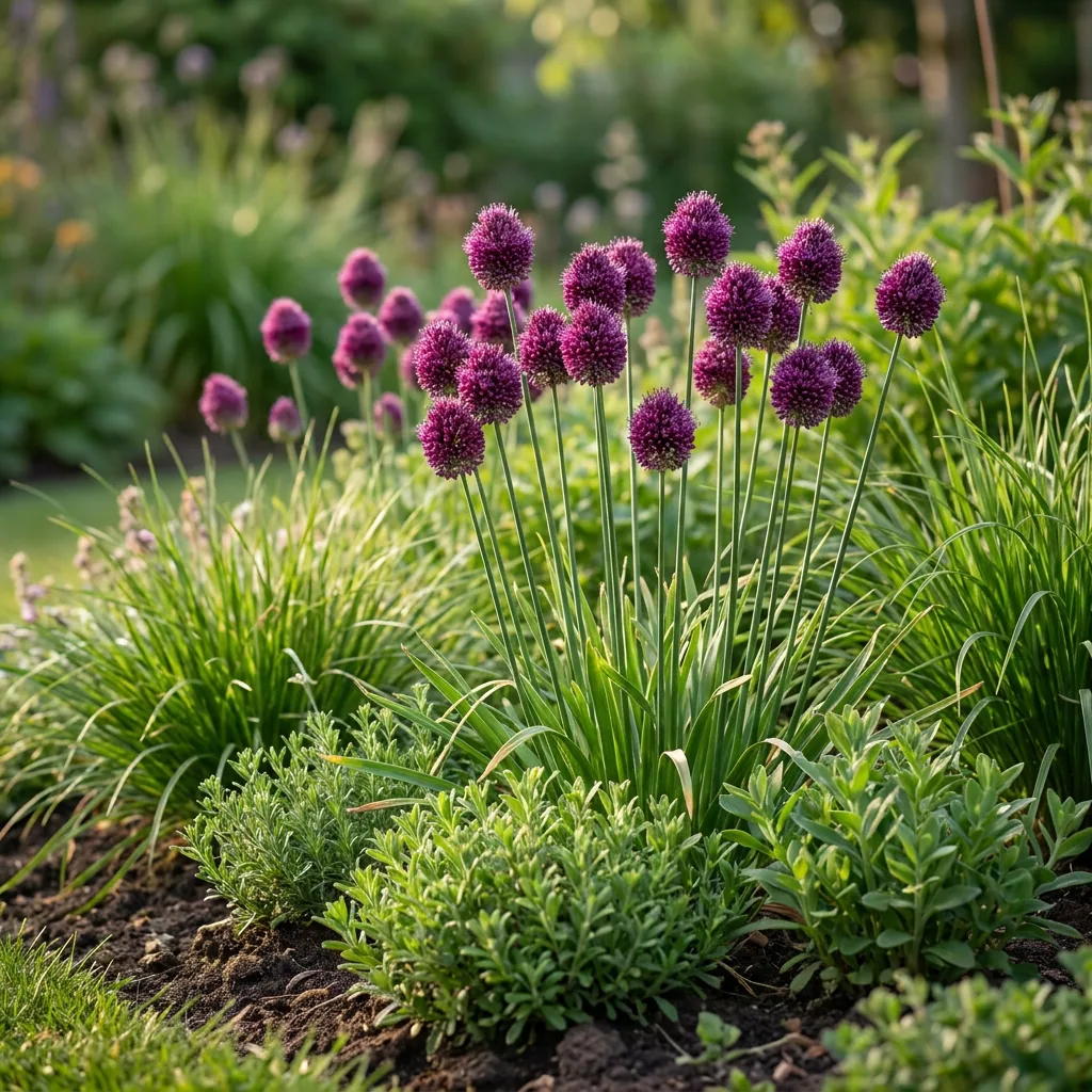 Zierlauch 'Sphaerocephalon' (Allium giganteum) – Zierlauch-Zwiebeln, 100 Zwiebeln