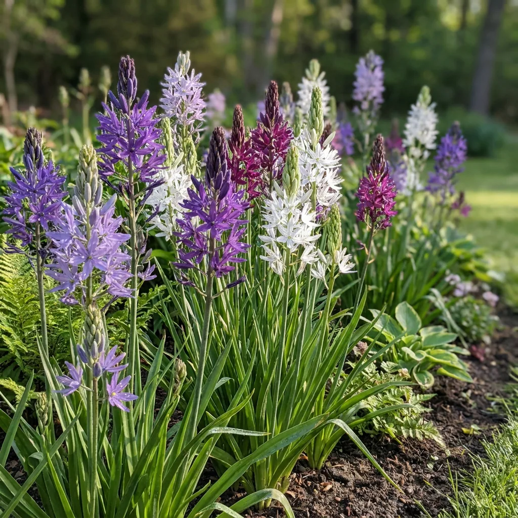Lilie 'Camassia Leichtlinii' (Lilium) – Blumenzwiebeln, 5 Zwiebeln