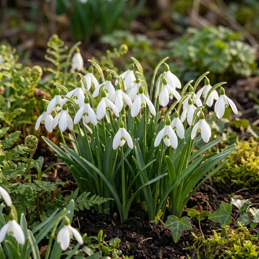 Schneeglöckchen 'Elwesii' (Galanthus) – Blumenzwiebeln, 25 Zwiebeln