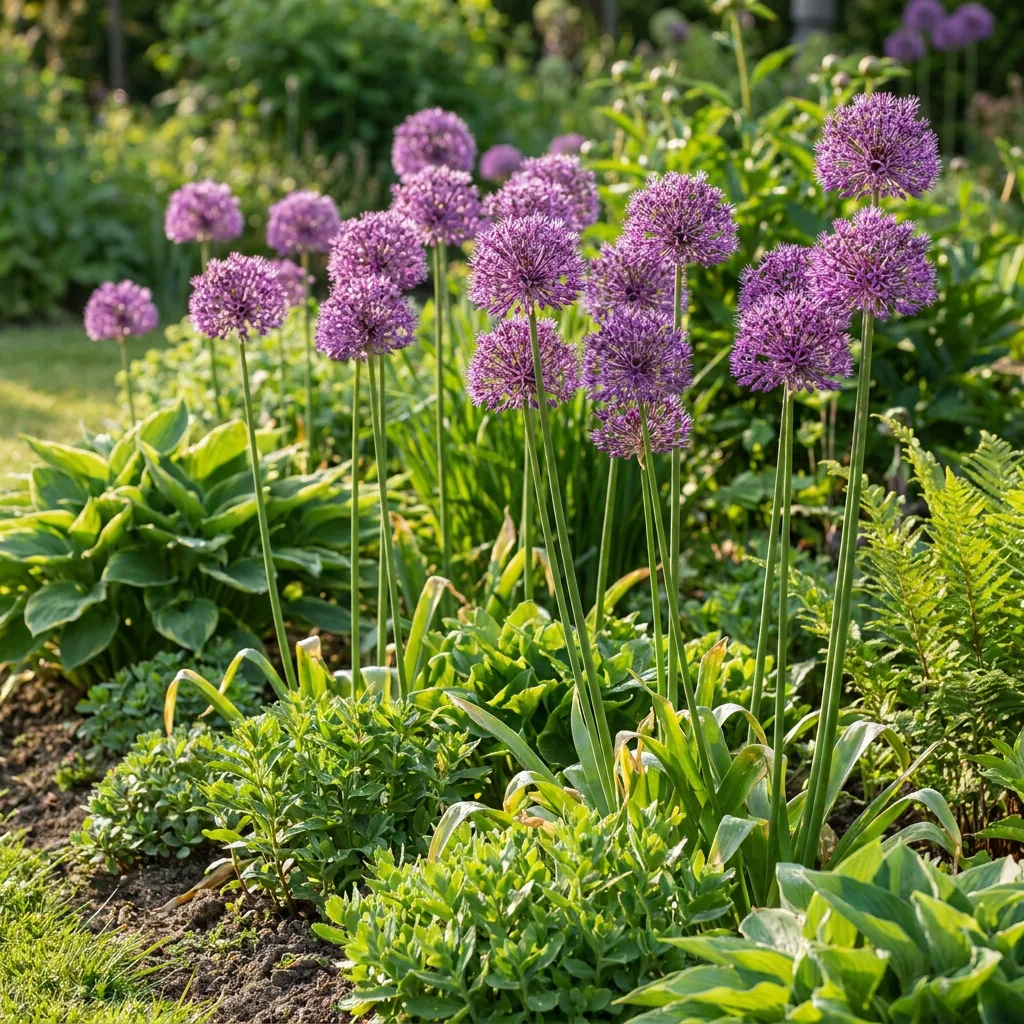 Zierlauch 'Purple Rain' (Allium giganteum) – Zierlauch-Zwiebeln, 40 Zwiebeln