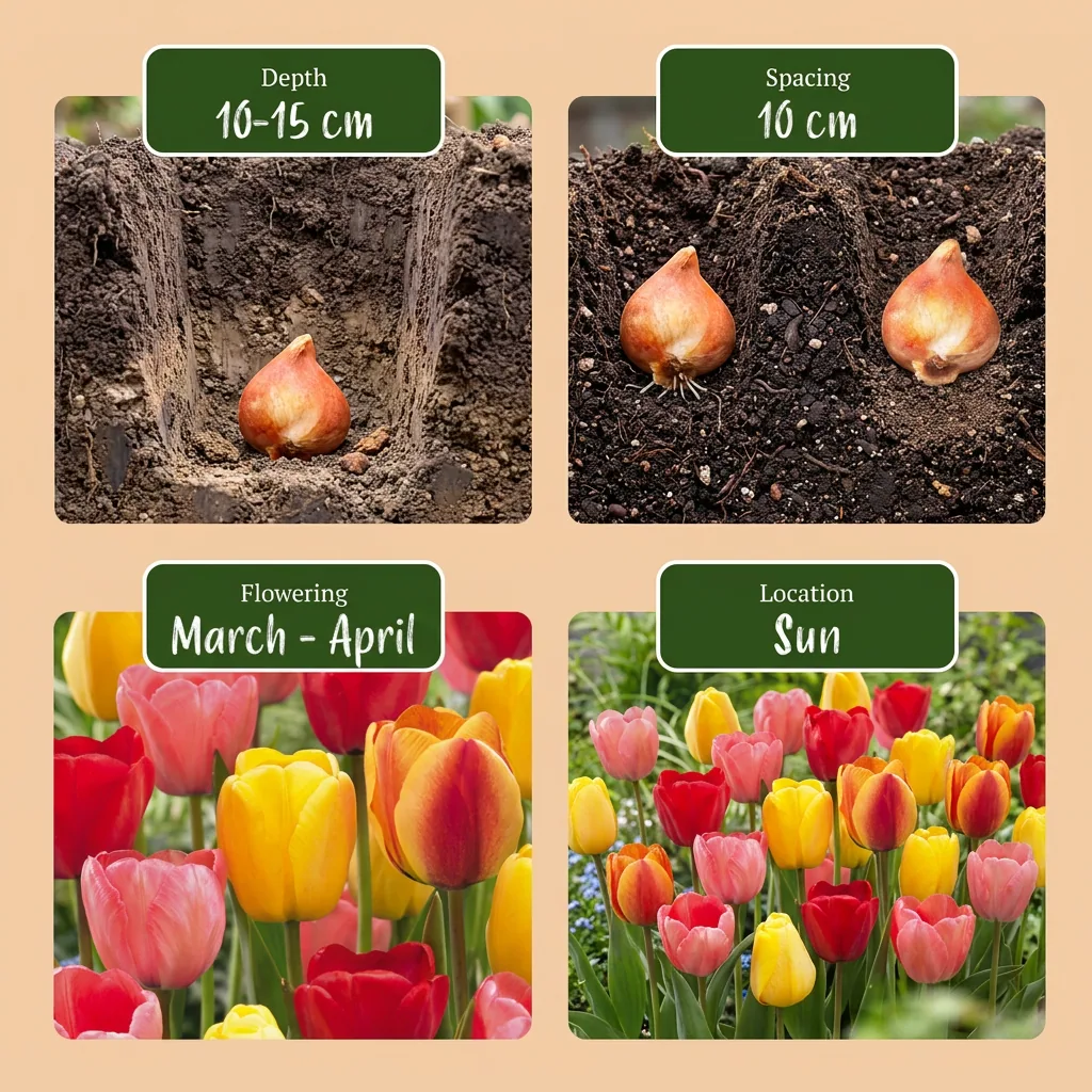 Tulpe 'Darwin Hybride' (Tulipa) – Blumenzwiebeln, 40 Zwiebeln