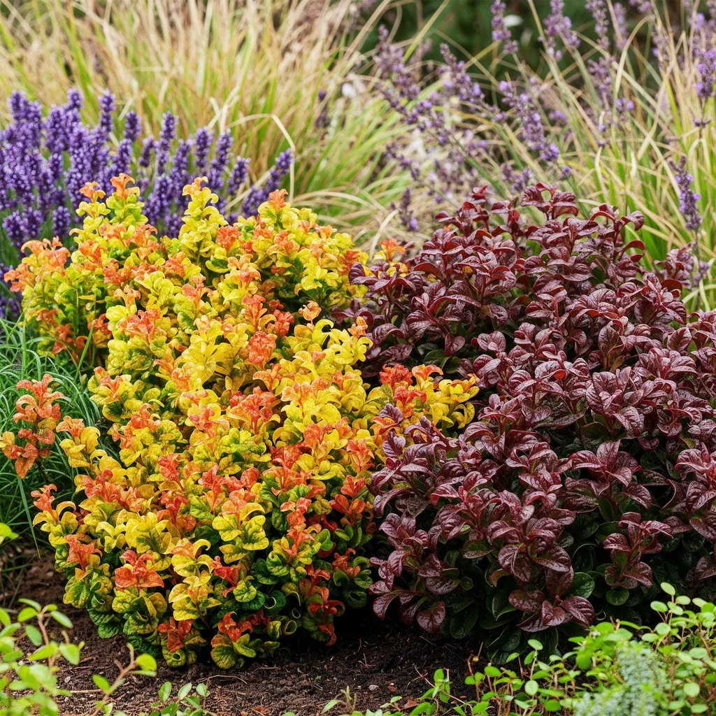 Traubenheide Farbmix 2er-Set (Leucothoe) – winterharter immergrüner Strauch, Topf-Ø 17 cm, Höhe ca. 40 cm