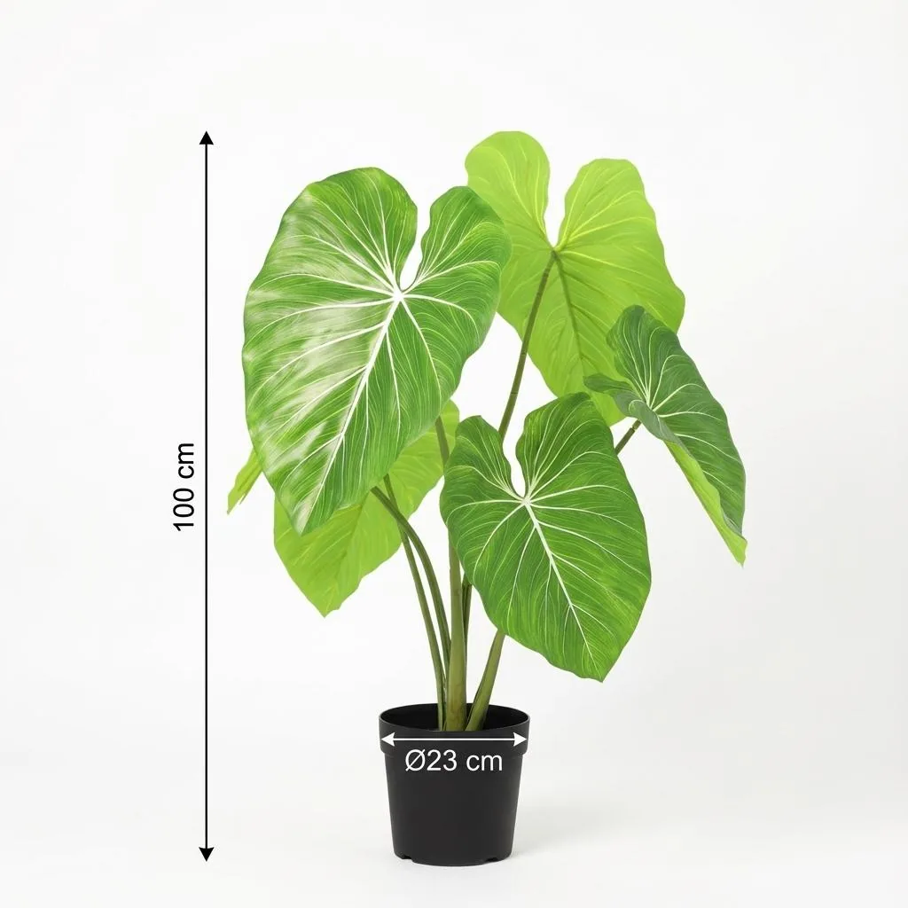 Künstlicher Philodendron - 100 cm
