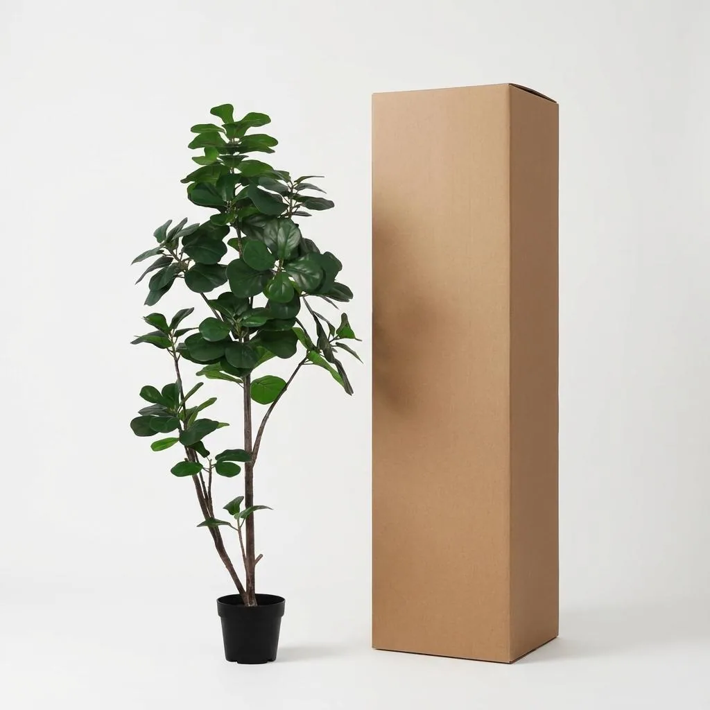 Künstlicher Ficus lyrata verzweigt - 150cm
