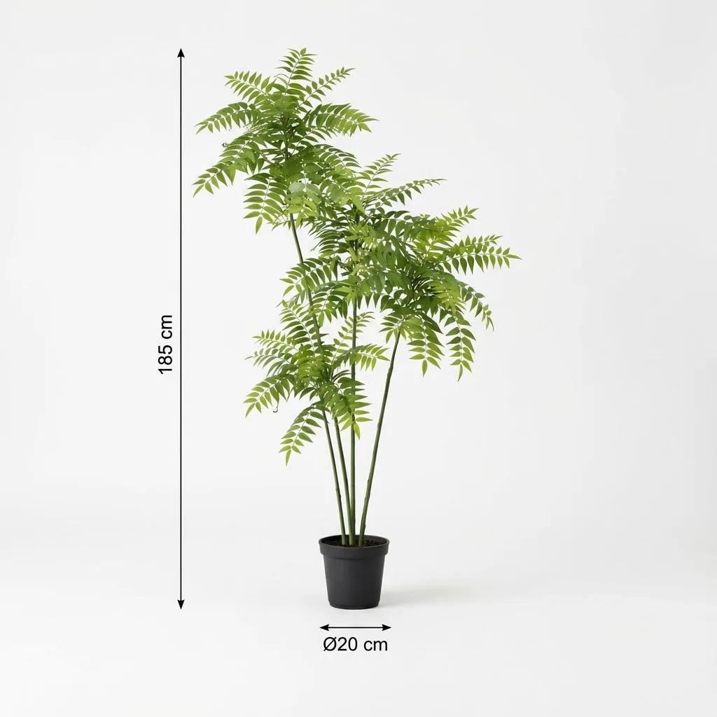 Künstliche Mahonie - 185 cm