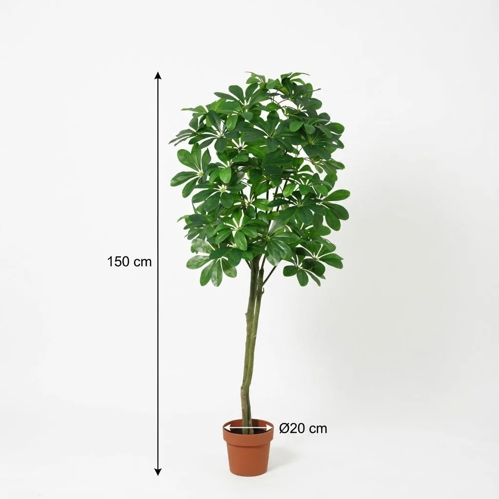 KÜNSTLICHE Pachira Aquatica - 150 cm