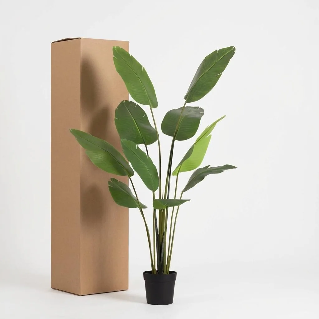 KÜNSTLICHE Strelitzia Nicolai - 180 cm