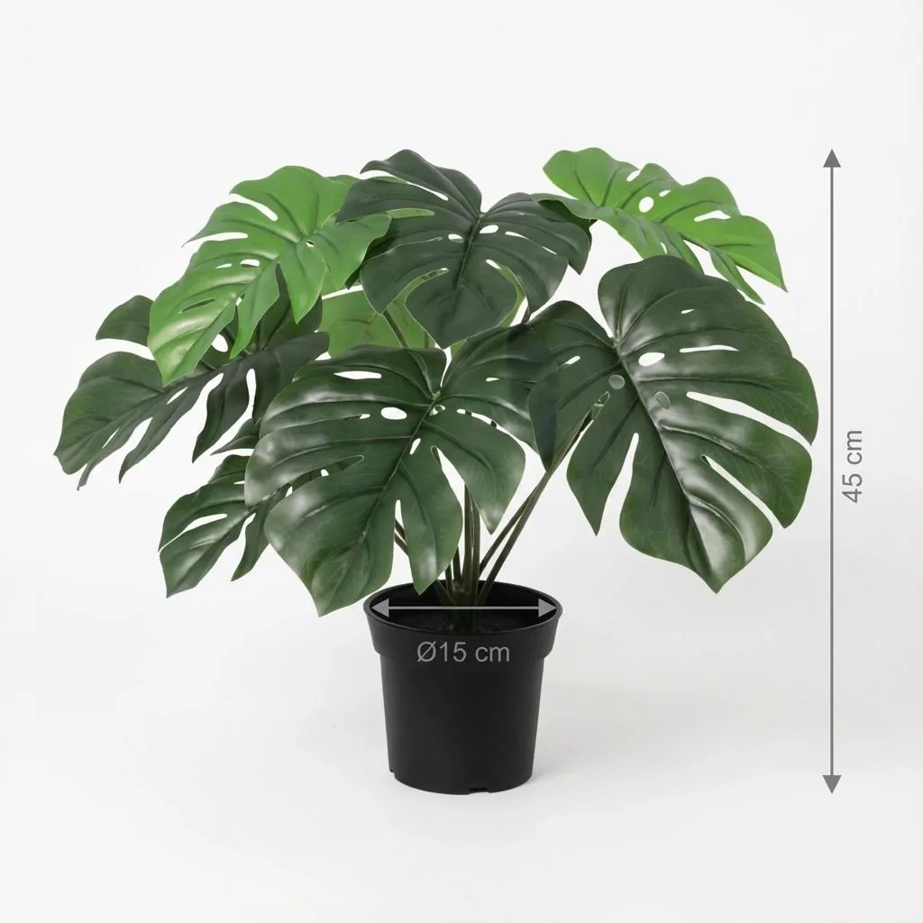 Künstliche Monstera Deliciosa - 45 cm