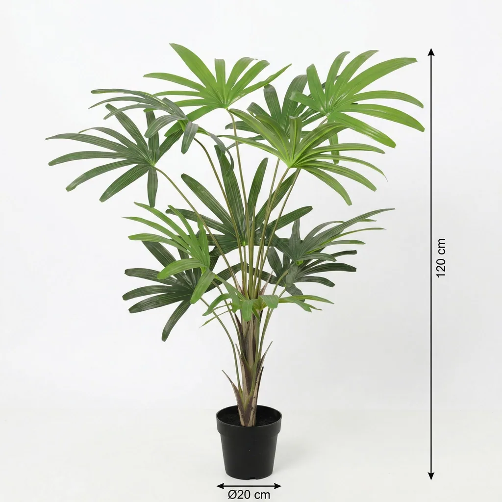 Künstliche Rhapis Excelsa - 120 cm