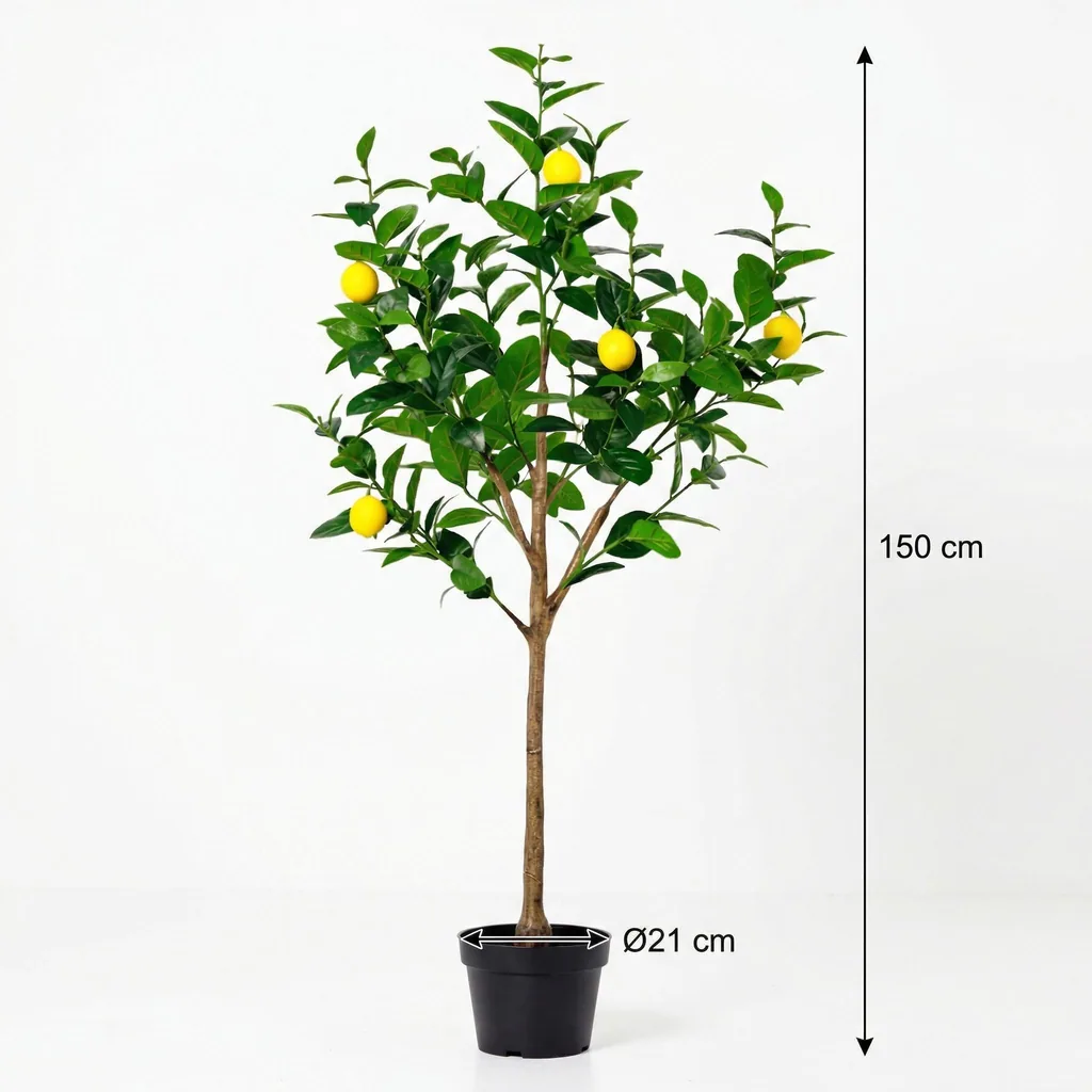 Künstlicher Zitronenbaum - 150 cm