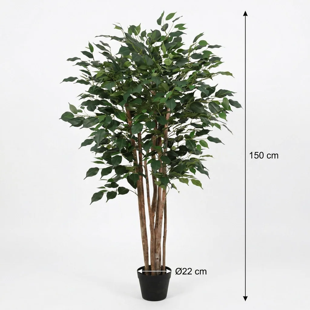 Künstlicher Ficus Benjamina - 150cm