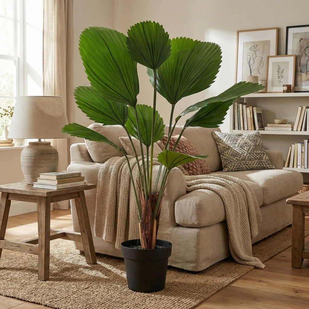 Künstliche Licuala Grandis - 104 cm