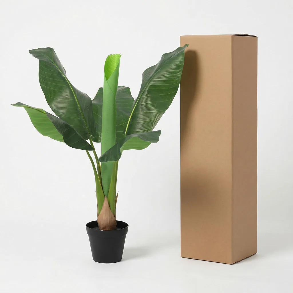 Kunst-Bananenpflanze Musa - 80 cm
