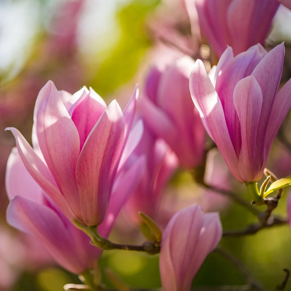 Magnolie 'Heaven Scent' (Magnolia) – winterhartes Ziergehölz, Topf-Ø 12 cm, Höhe ca. 30 cm