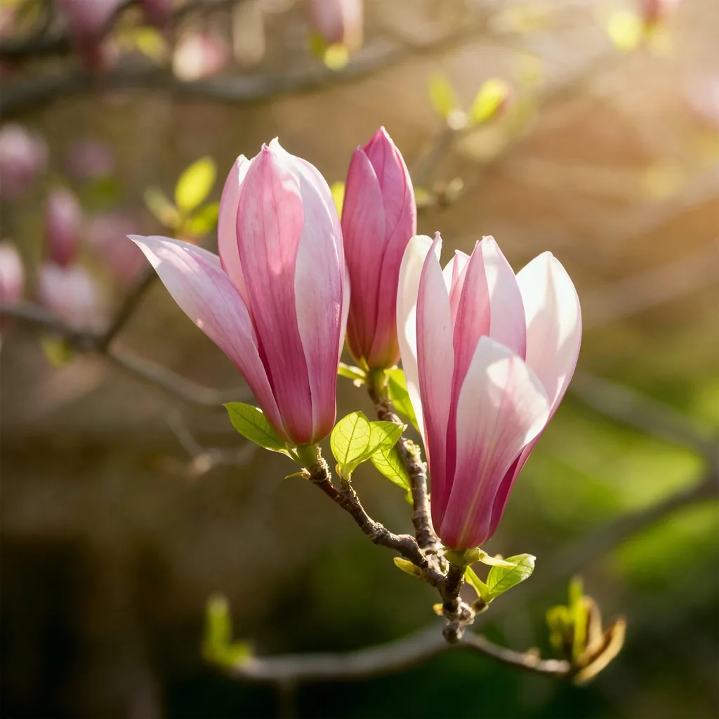 Magnolie 'Ricki' (Magnolia) – winterhartes Ziergehölz, Topf-Ø 12 cm, Höhe ca. 30 cm