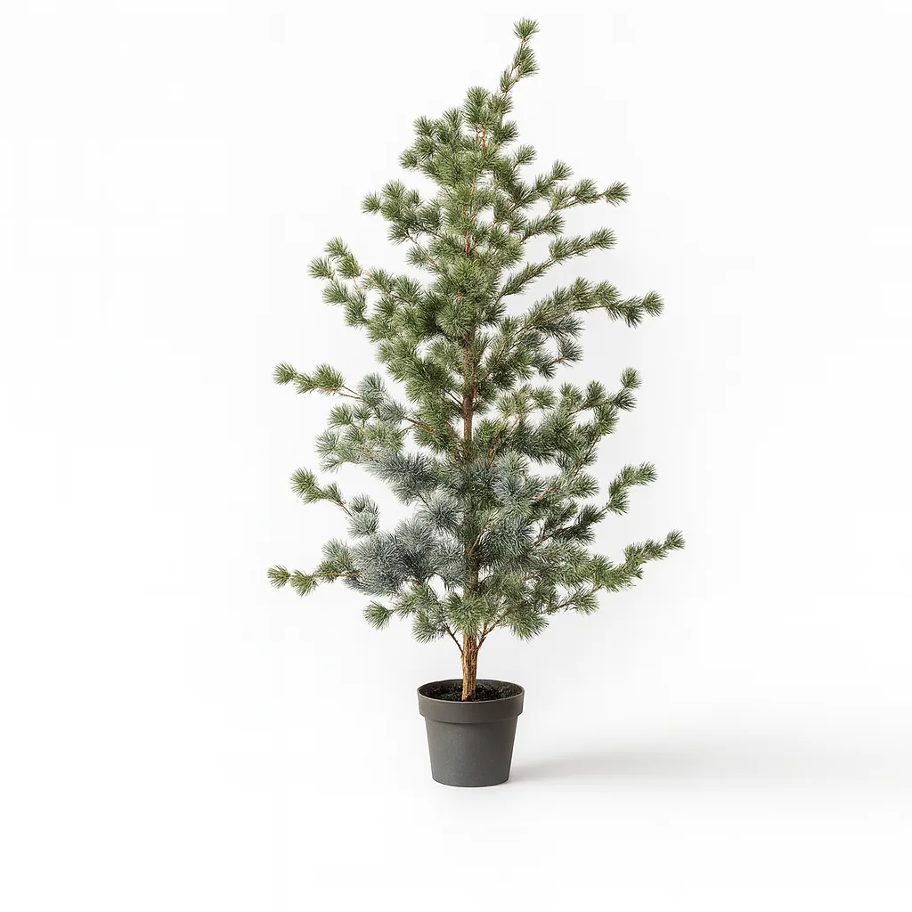 Dennenboom (Cedar Pine) 150 cm – Kunstpflanze im Topf - KÜNSTLICH
