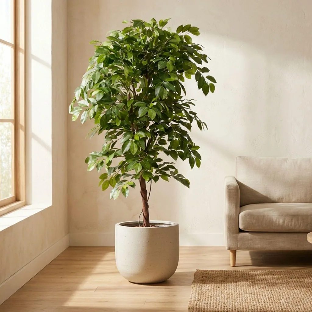 Ficus Deluxe Ranke Kunstbaum - 140 cm - Kunstpflanze - Künstliche Pflanze