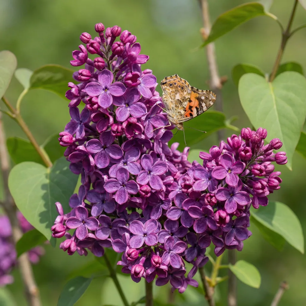 Edelflieder 'Ludwig Spath' (Syringa vulgaris) – winterharter Blütenstrauch, Topf-Ø 17 cm, Höhe ca. 45 cm