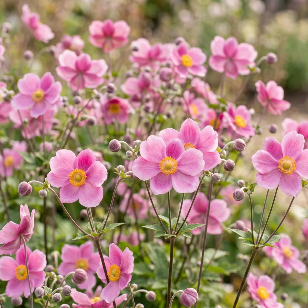 Windröschen 'Splendens' 3er-Set (Anemone) – winterharte Staude, Topf-Ø 11 cm, Höhe ca. 15–25 cm