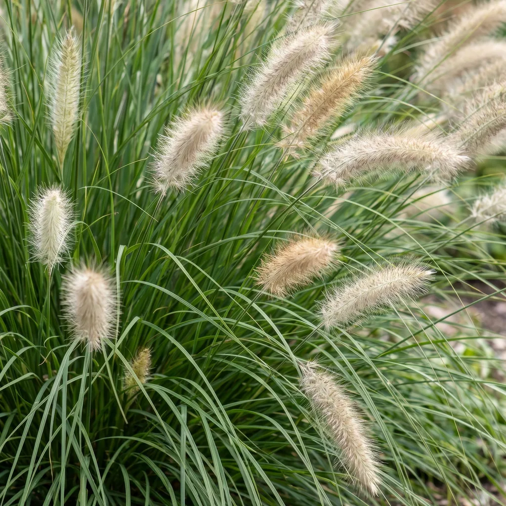 Lampenputzergras 'Hameln' 6er-Set (Pennisetum alopecuroides) – winterhartes Ziergras, Topf-Ø 11 cm, Höhe ca. 15–25 cm