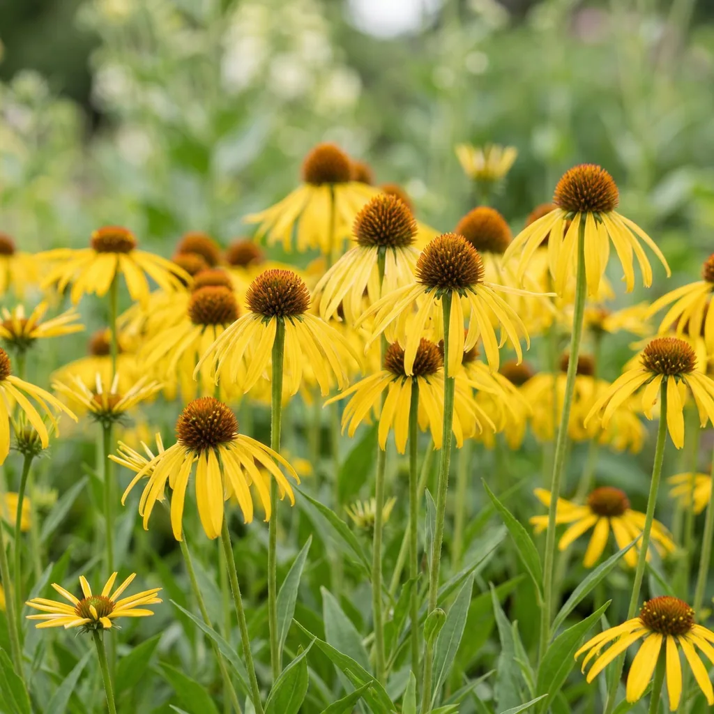 Gelber Scheinsonnenhut 12er-Set (Echinacea paradoxa) – winterharte Staude, Topf-Ø 11 cm, Höhe ca. 15–25 cm